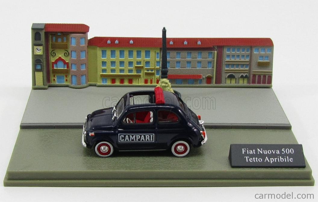 未開封　Solido　1/16スケール　FIAT500 CAMPARI EDICOLA 500STORYn04 Scale 1/43 | FIAT 500 NUOVA CAMPARI TETTO