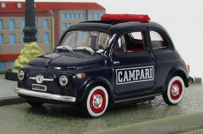 未開封　Solido　1/16スケール　FIAT500 CAMPARI EDICOLA 500STORYn04 Scale 1/43 | FIAT 500 NUOVA CAMPARI TETTO