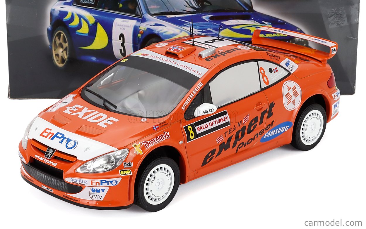 EDICOLA LEPLGRVODERAL075 Scale 1/18 | PEUGEOT 307 WRC TEAM EXPERT