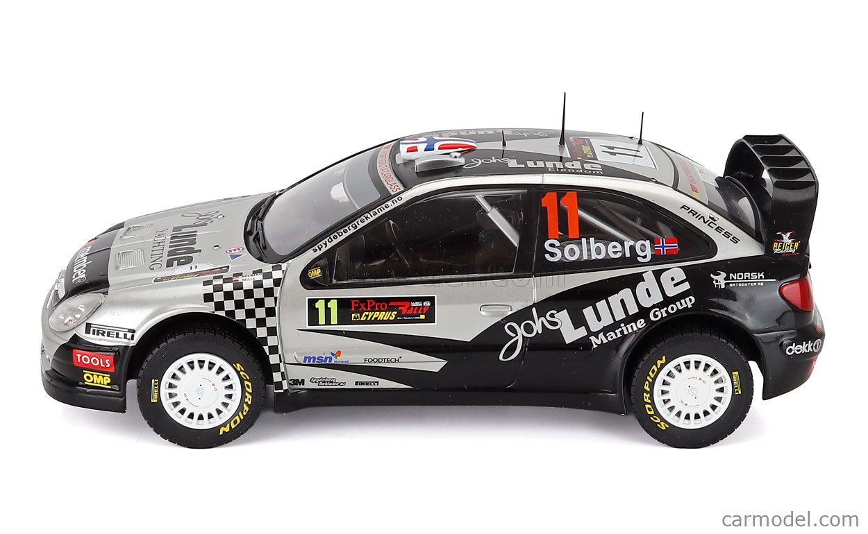 EDICOLA LEPLGRVODERAL081 Scale 1/18 | CITROEN XSARA WRC N 11 3rd