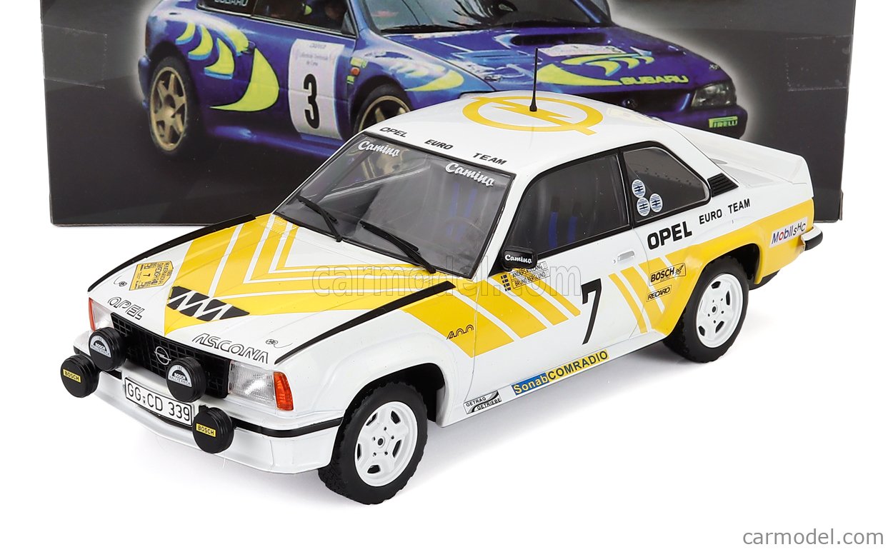 EDICOLA LEPLGRVODERAL078 Scale 1/18 | OPEL ASCONA 400 (night