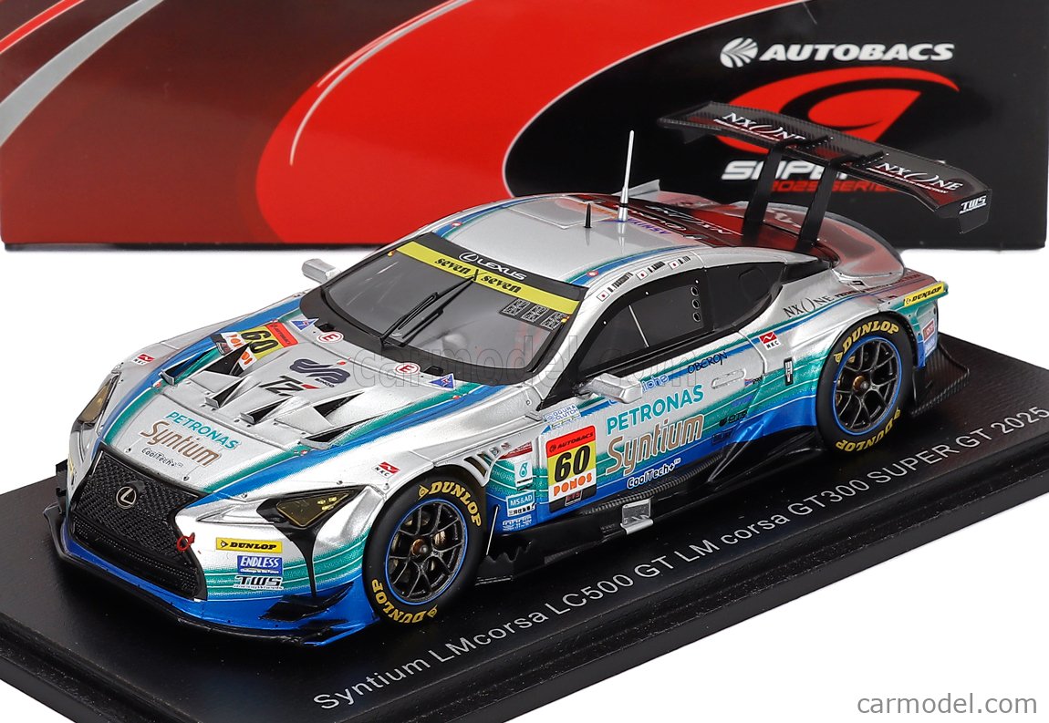ミニカー 1⁄43 LM corsa GR Supra GT GT300 2024 #60 スパーク 1⁄43
