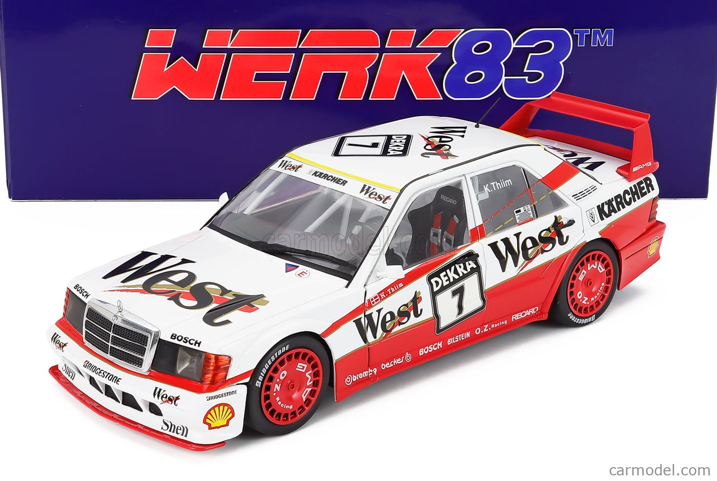 WERK83 W18041005 Scale 1/18 | MERCEDES BENZ 190E EVO II 2.5 16V N