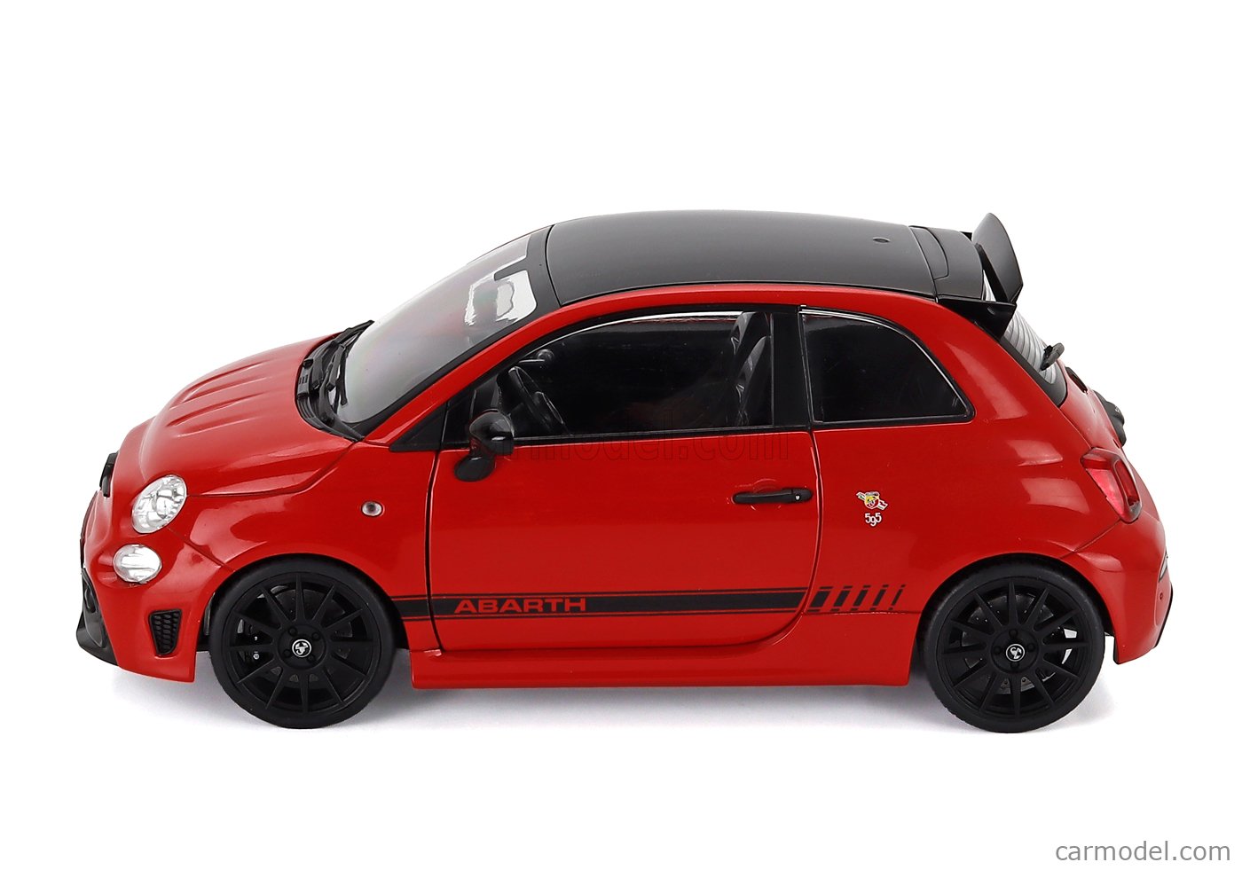 SOLIDO 1811304 Scale 1/18 | FIAT NUOVA 500 ABARTH 595 2023 RED