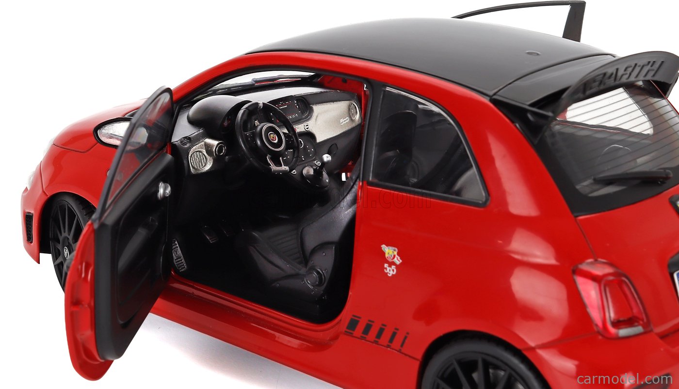 SOLIDO 1811304 Scale 1/18 | FIAT NUOVA 500 ABARTH 595 2023 RED