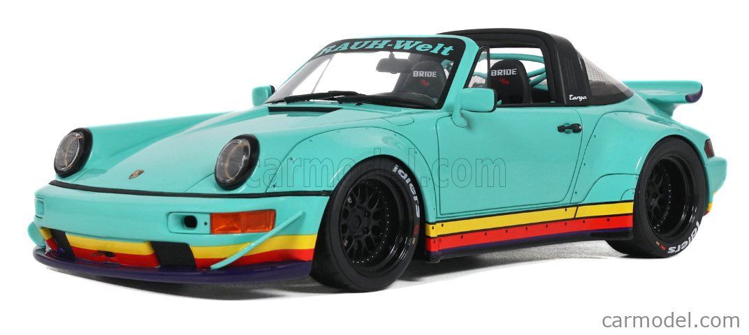 GT-SPIRIT GT583 Scale 1/18 | PORSCHE 911 930 RWB TARGA 2024 LIGHT BLUE