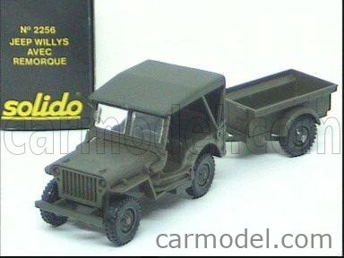 Solido Jeep Willys American Military USA