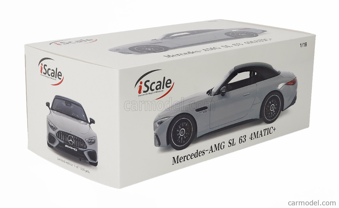 I-SCALE 180053 Scale 1/18 | MERCEDES BENZ SL-CLASS SL63 AMG (R232