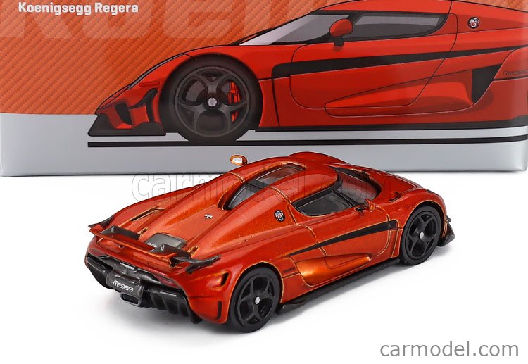 TARMAC T64G-TL017-OR Scale 1/64 | KOENIGSEGG REGERA 2016 ORANGE MET
