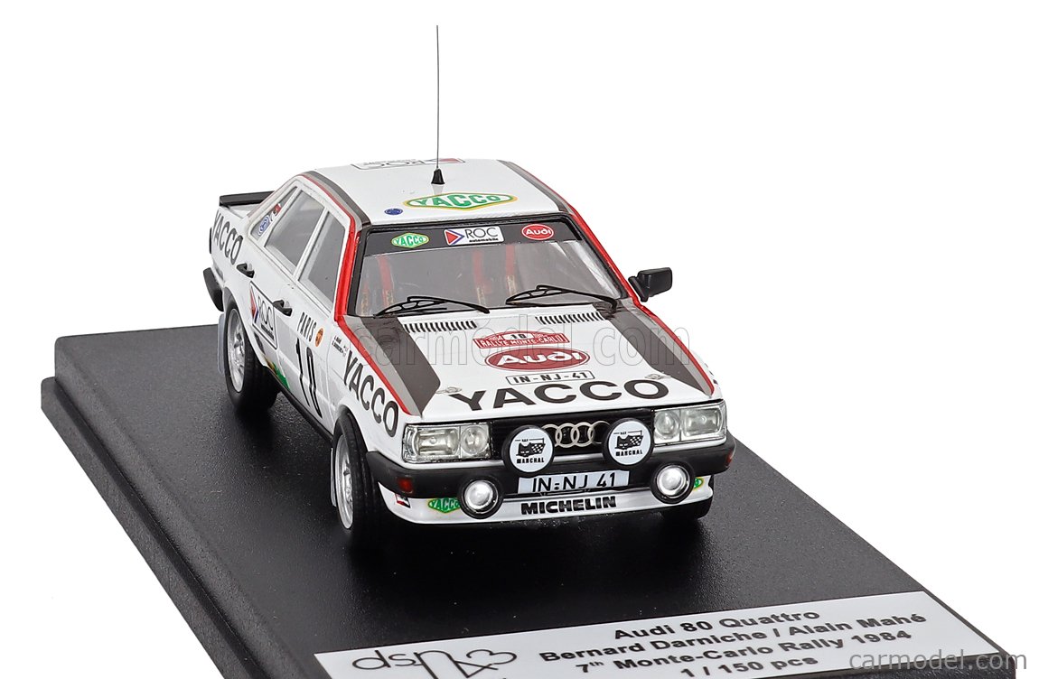 TROFEU TRFDSN381 Scale 1/43 | AUDI 80 QUATTRO (night version) N 10