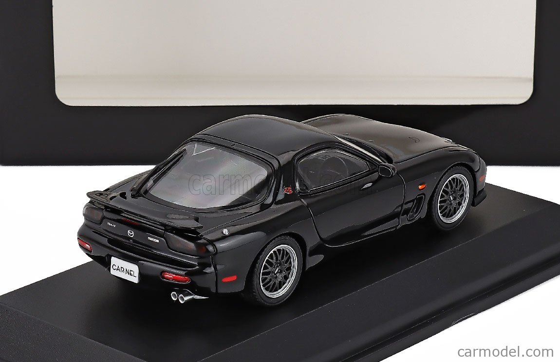 CAR-NEL CN439813 Масштаб 1/43 | MAZDA RX-7 TYPE RZ (FD3S) 1998 BLACK
