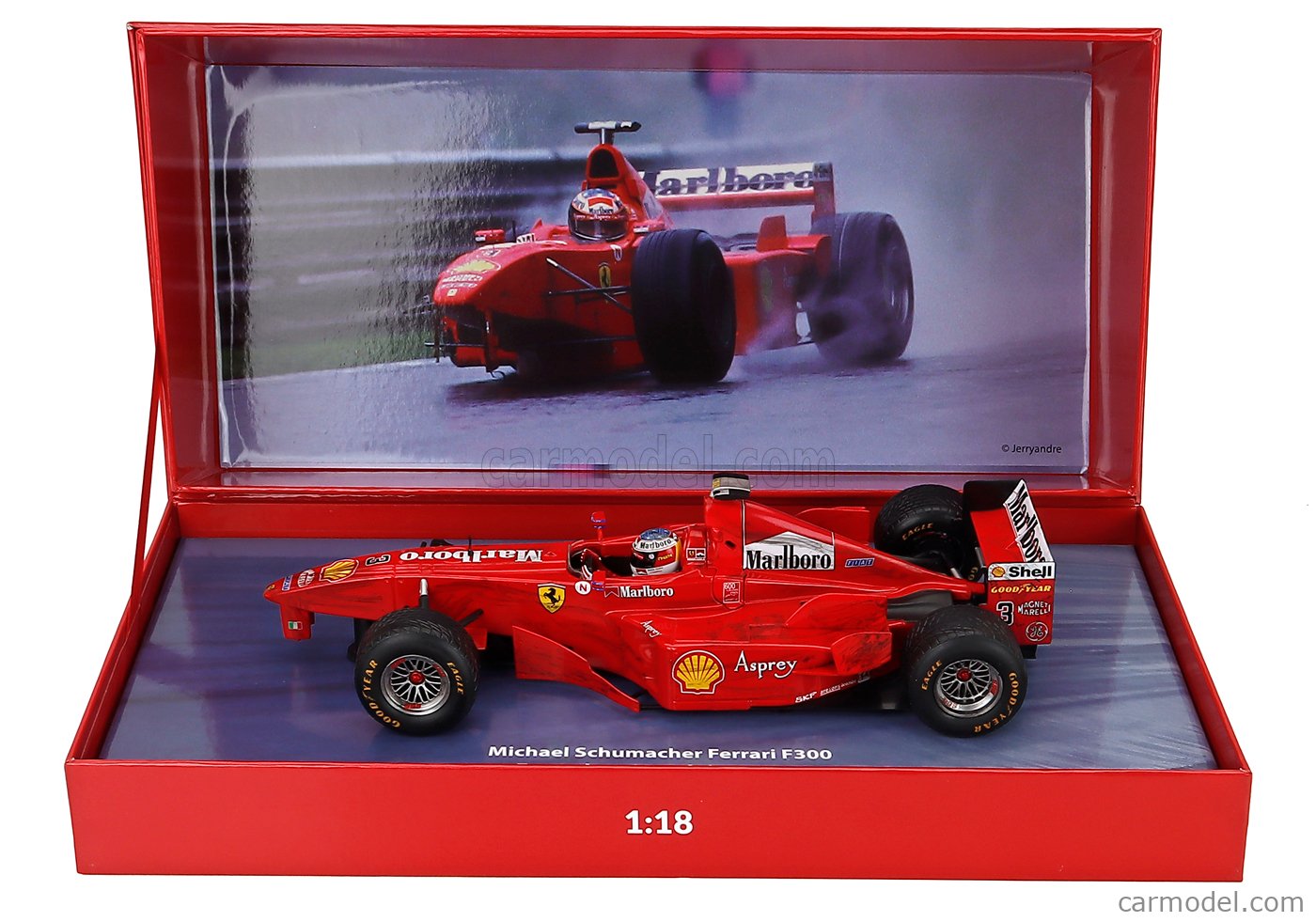 WERK83 W18033007 Escala 1/18 | FERRARI F1 F300 3-WHEELS 3-RUOTE N