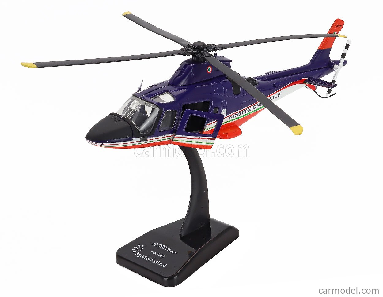 NEWRAY 25543 Scale 1/43 | AGUSTA WESTLAND A109 POWER HELICOPTER