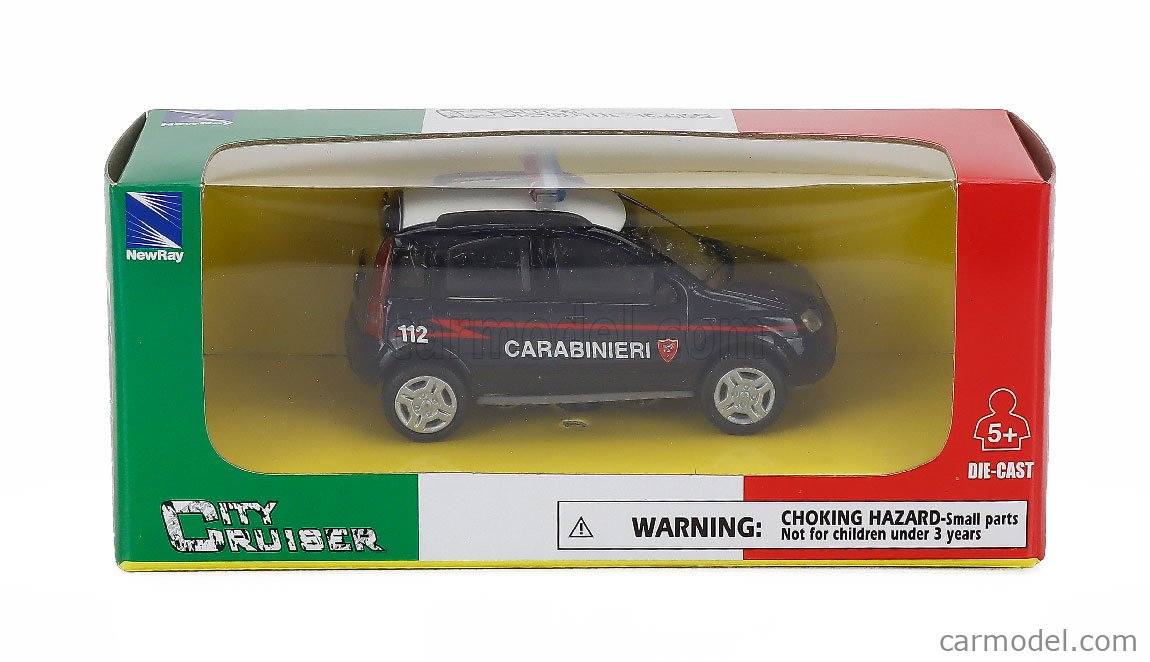 NEWRAY 19853i-panda Scala 1/43 | FIAT PANDA CARABINIERI - POLICE