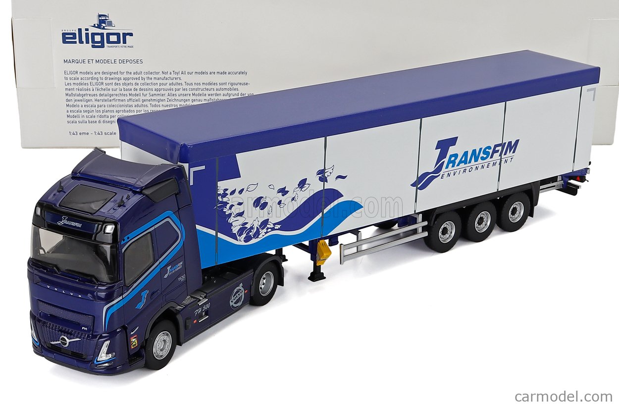 ELIGOR 118797 Scale 1/43 | VOLVO FH AERO 500 TRUCK CASSONATO