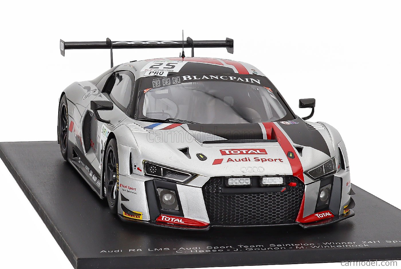 SPARK-MODEL 18SB006 Scale 1/18 | AUDI R8 LMS TEAM AUDI SPORT