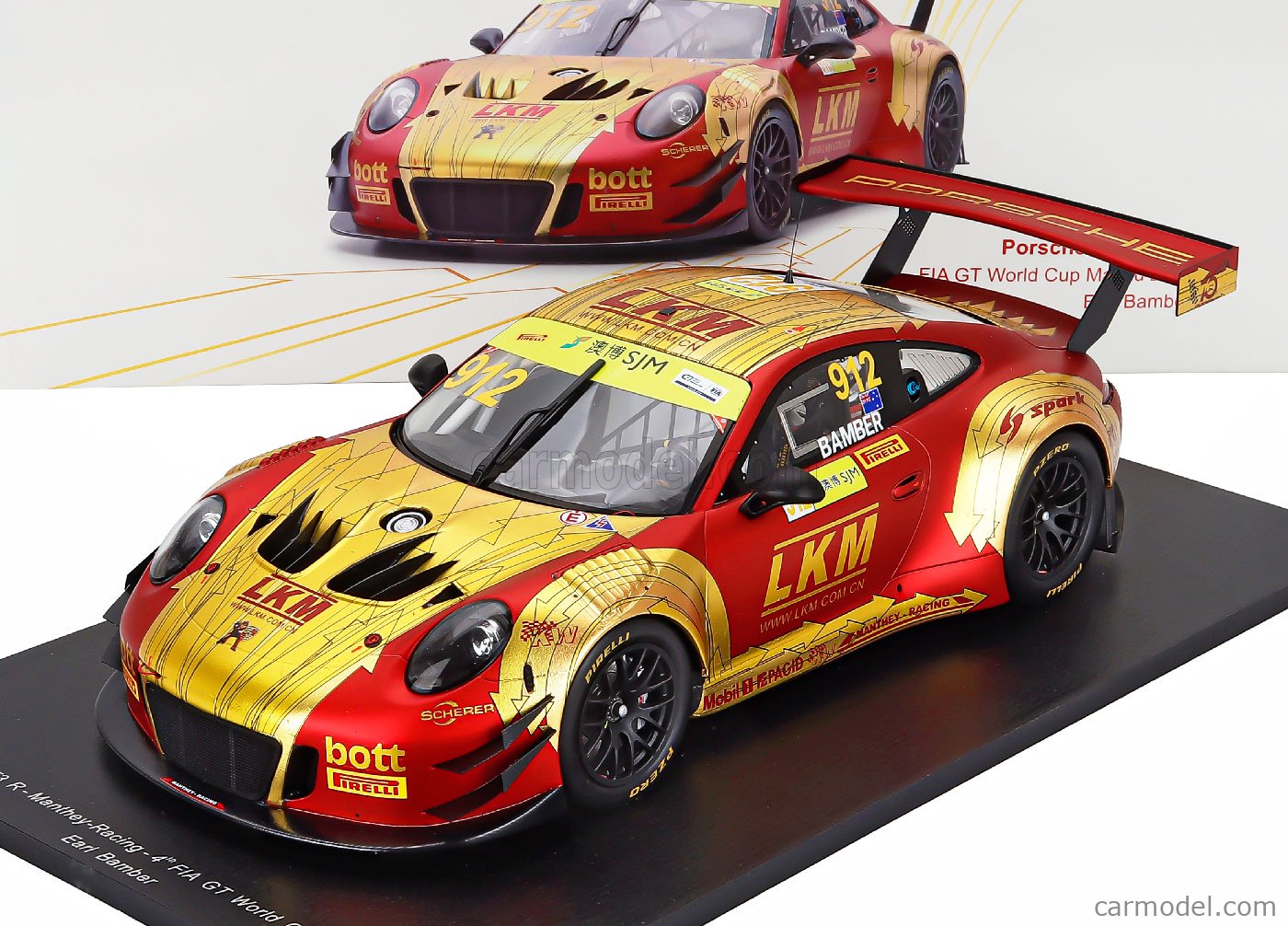 SPARK-MODEL 18SA020 Scale 1/18 | PORSCHE 911 991 GT3 R TEAM