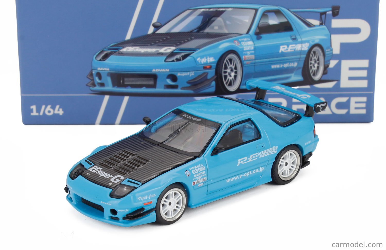 POP-RACE-LIMITED PR640470 Scale 1/64 | MAZDA RX-7 (FD3S) RE