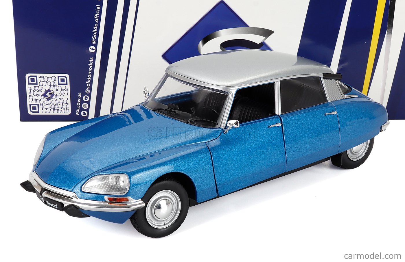 SOLIDO 1800711 Scale 1/18 | CITROEN DS SPECIAL 1972 BLUE