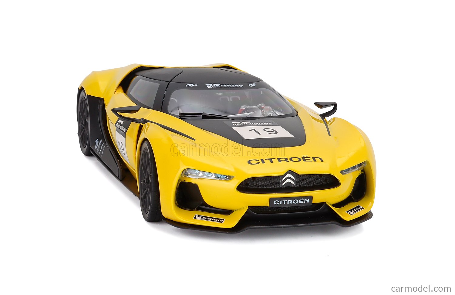 NOREV 181609 Scale 1/18 | CITROEN GT N 19 CONCEPT CAR 2008 YELLOW