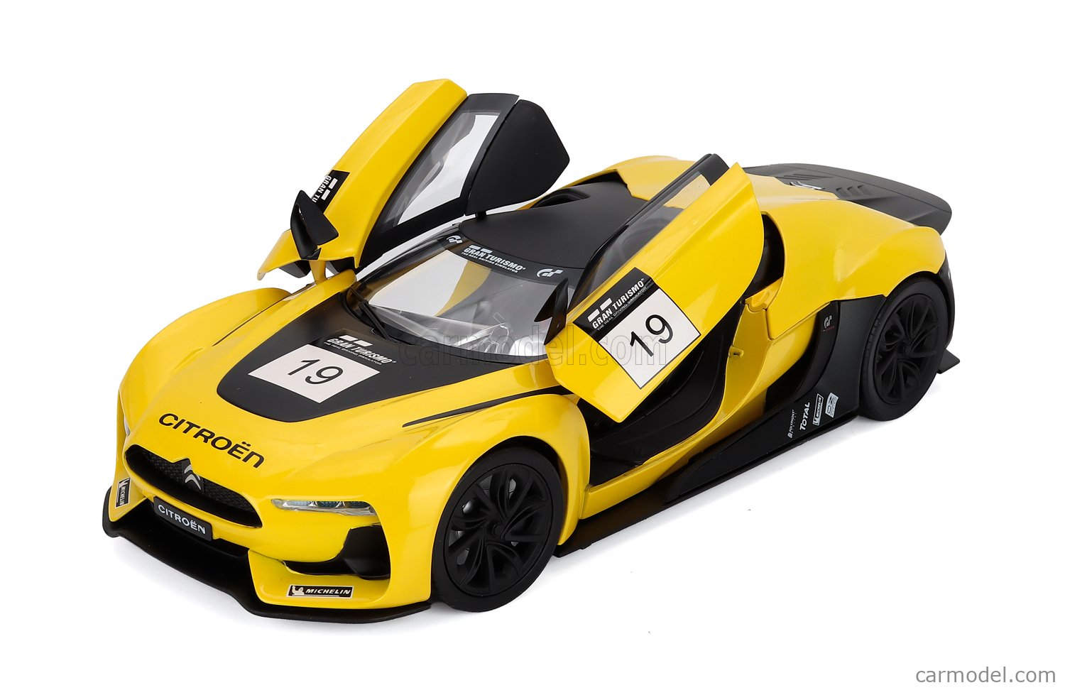 NOREV 181609 Scale 1/18 | CITROEN GT N 19 CONCEPT CAR 2008 YELLOW