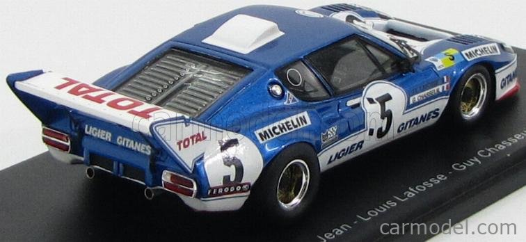 Die cast 1/43 Modellino Auto Ligier JS2 24H Le Mans 1975 J-L Lafosse