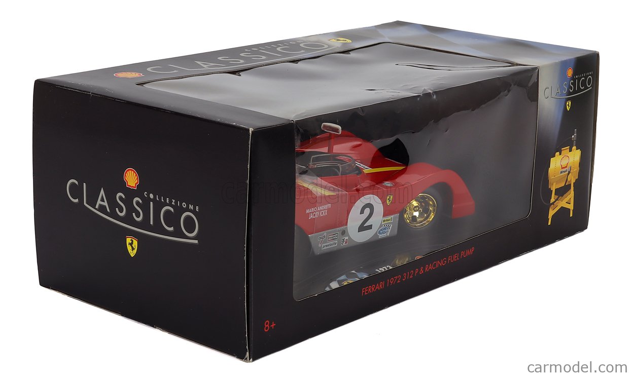 MB SALES PROM Scale 1/18 | FERRARI 312 P N 2 ANDRETTI ICKX + SHELL