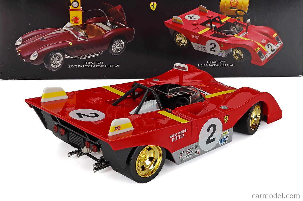 MB SALES PROM Scale 1/18 | FERRARI 312 P N 2 ANDRETTI ICKX + SHELL