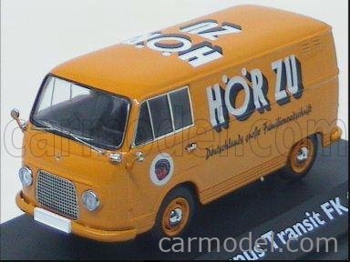 Schuco Scale 1 43 Ford England Taunus Transit Fk 1000 Van Horzu Ochre