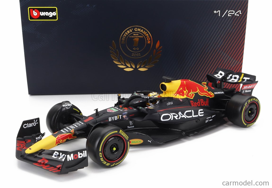 BURAGO 18-28026-VER Scale 1/24 | RED BULL F1 RB18 TEAM ORACLE RED