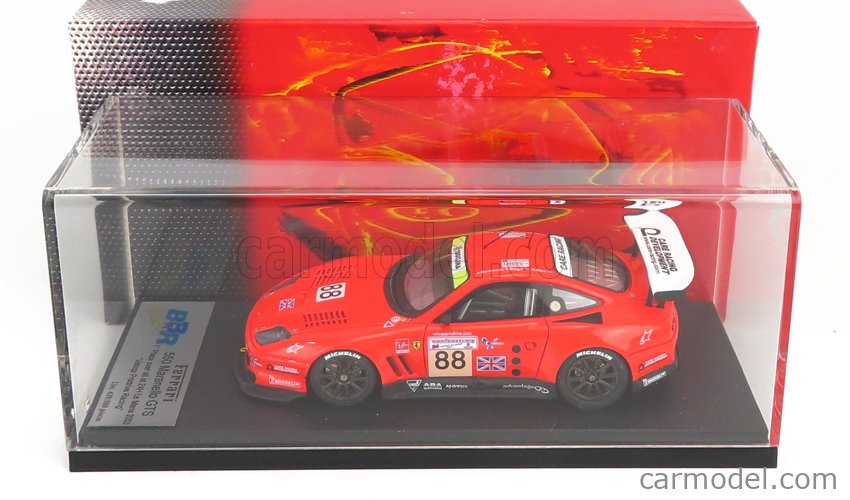 AB MODELS BY LOOKSMART AB203 Ferrari 550 Maranello Prodrive GTS Class Winner Le Mans 2003 Enge