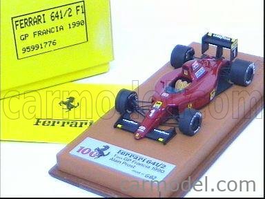 Ferrari F1 641/2 Alain Prost N 1 by BBurago 1:24 (6101)(No box) – Albaco  Collectibles