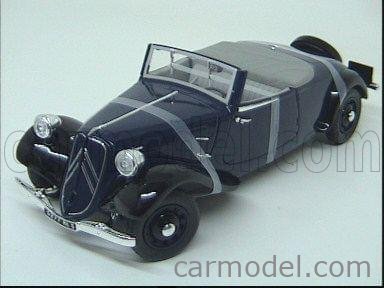 Voiture Citroën Traction AV 11 Cabriolet 1938 bleue Marque Solido 8178 1/18 | Rakuten