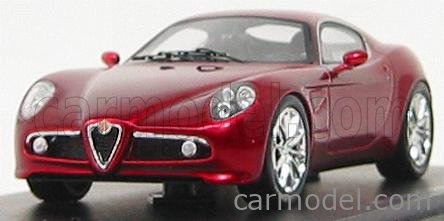 Amazon | 【MINICHAMPS】1/43 アルファロメオ 8C コンペティツィ
