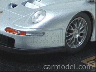 ANSON 30329W Scale 1/18 | PORSCHE 911 GT1 SILVER
