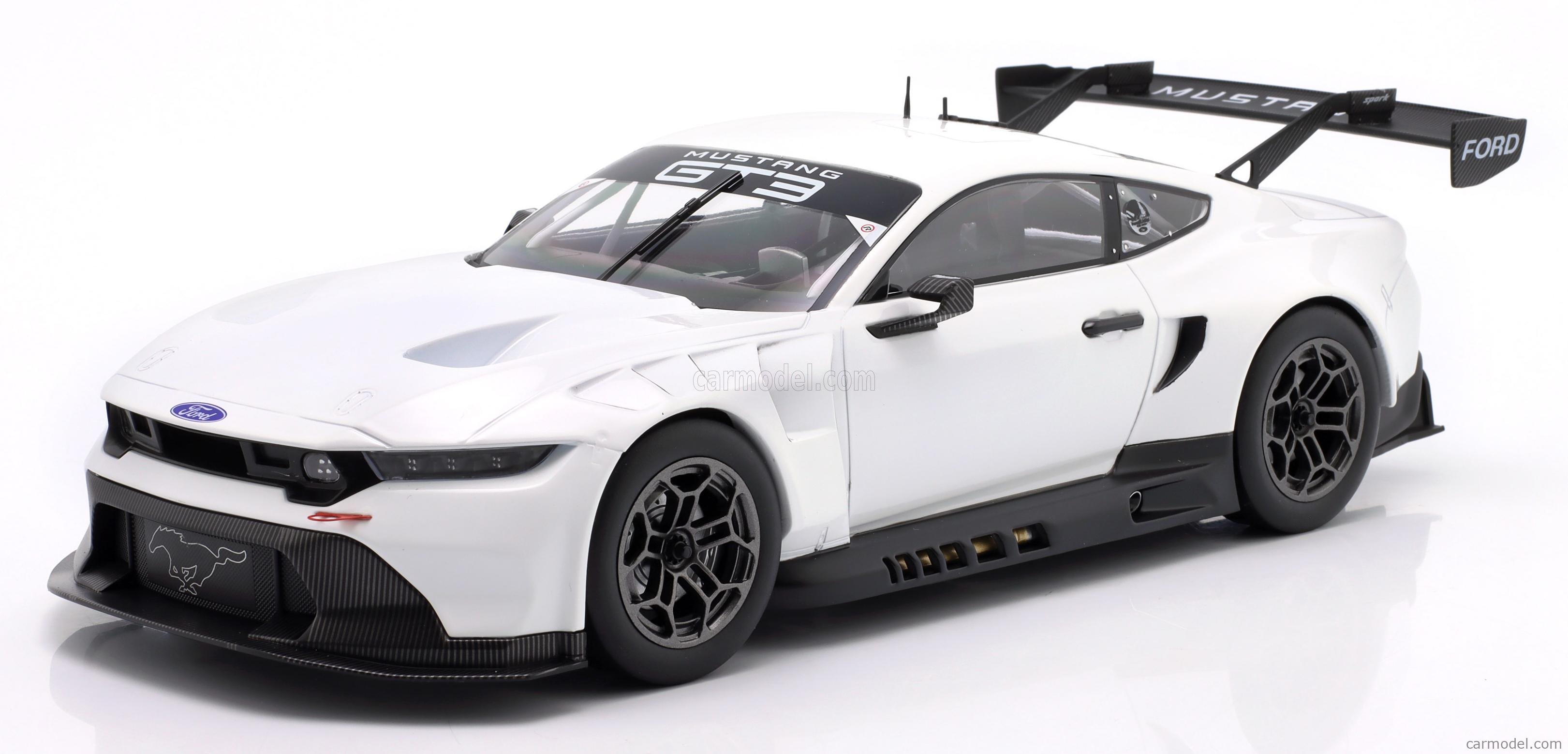 IXO-MODELS LEGTMUS-LM24WHT Scale 1/18 | FORD USA MUSTANG GT3