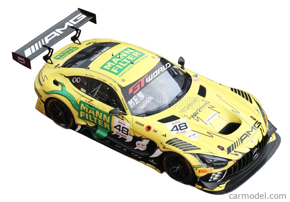 Spark製Mercedes-AMG GT3 EVO マカオGP SPARK-MODEL 64S256 Scale 1/64 | MERCEDES BENZ AMG GT3 EVO TEAM