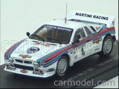 KYOSHO 03181D Scale 1/43 | LANCIA 037 MARTINI N 4 6th RALLY