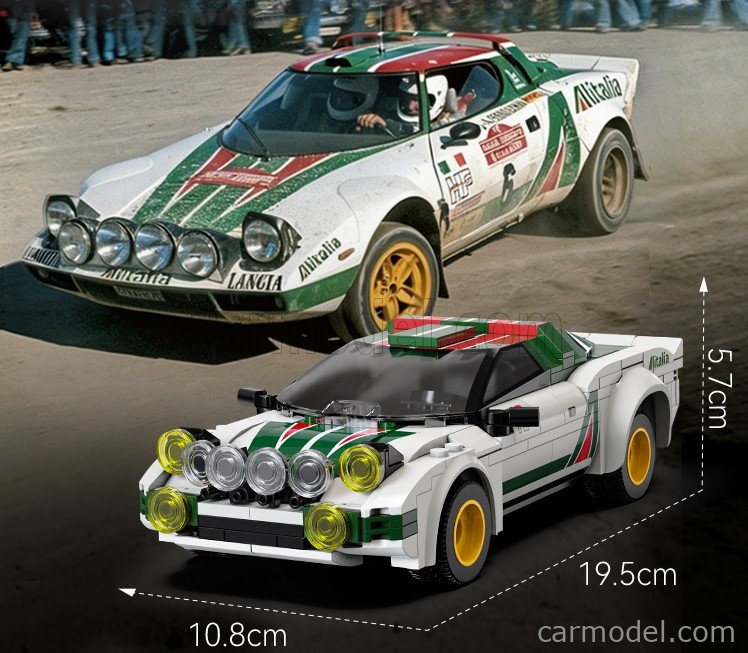 CADA DBLC51066W Scale 1/20 | LANCIA STRATOS HF TEAM ALITALIA