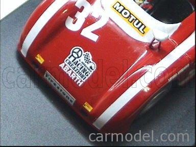 RS-MODELS RS19 Scale 1/43 | FIAT ABARTH 2000 N 32 DAYTONA 1972 A ...