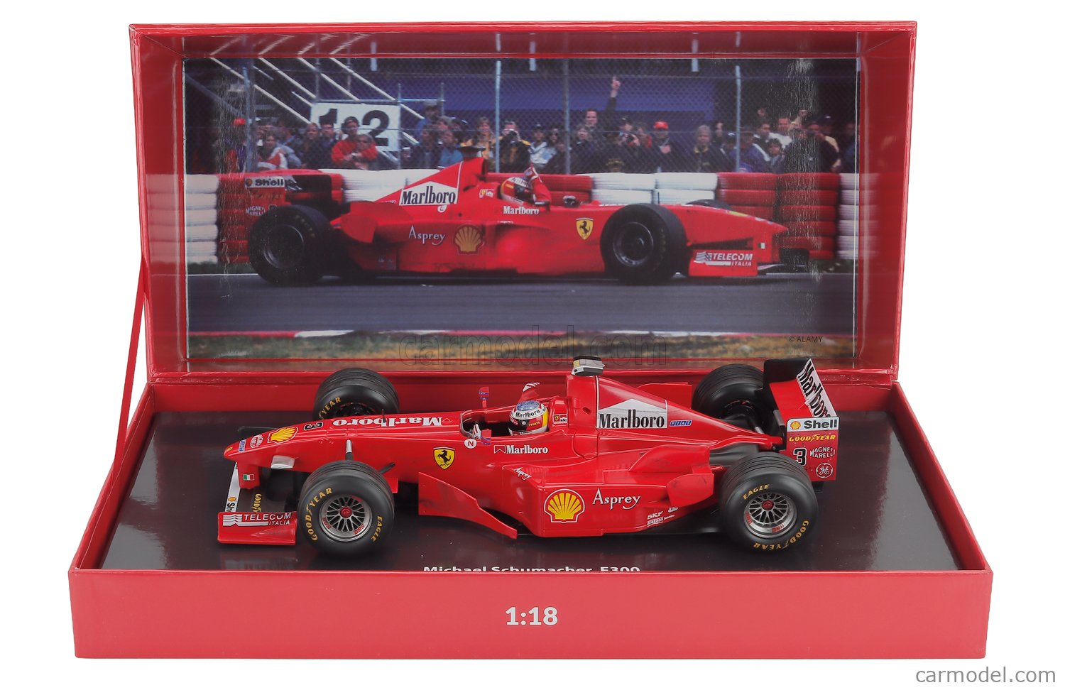 WERK83 W18033008-CB Scale 1/18 | FERRARI F1 F300 N 3 POLE POSITION