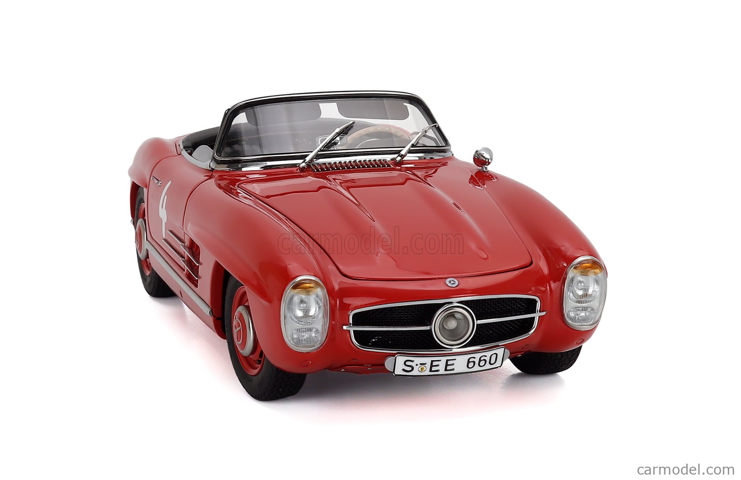 CMC M296 Scale 1/18 | MERCEDES BENZ 300SL ROADSTER SPIDER OPEN N 4
