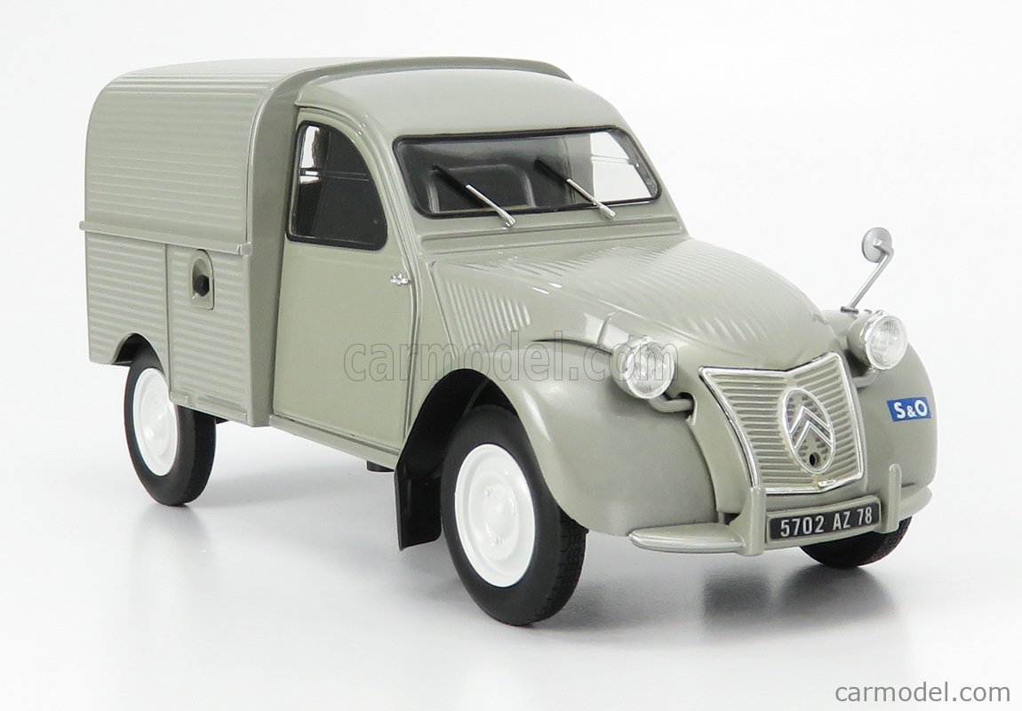 NOREV 181500 Scale 1/18 | CITROEN 2CV VAN FURGONETTE 1956 GREY MET