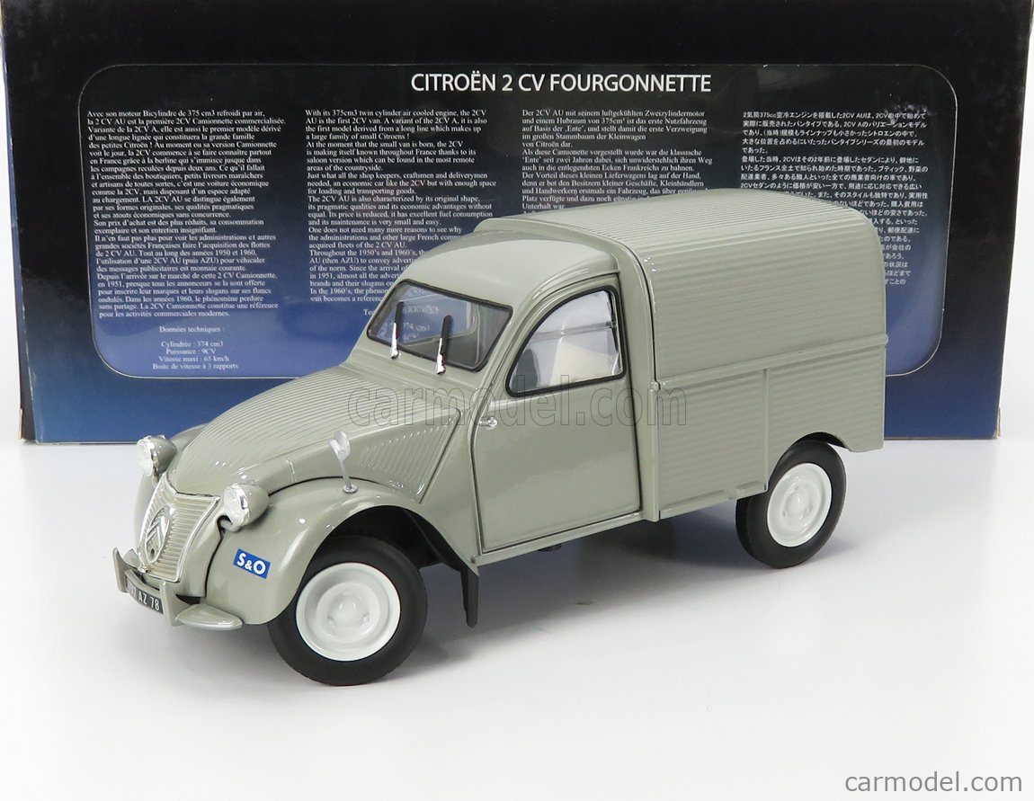 The Fourgonnette, the new Citroën 2 CV Van, comes in three variants