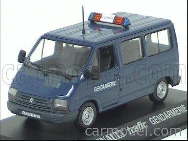 SUPERBE ! Miniature NOREV 1:43 Renault 21 Nevada & Trafic Gendarmerie - Anomalie Collection