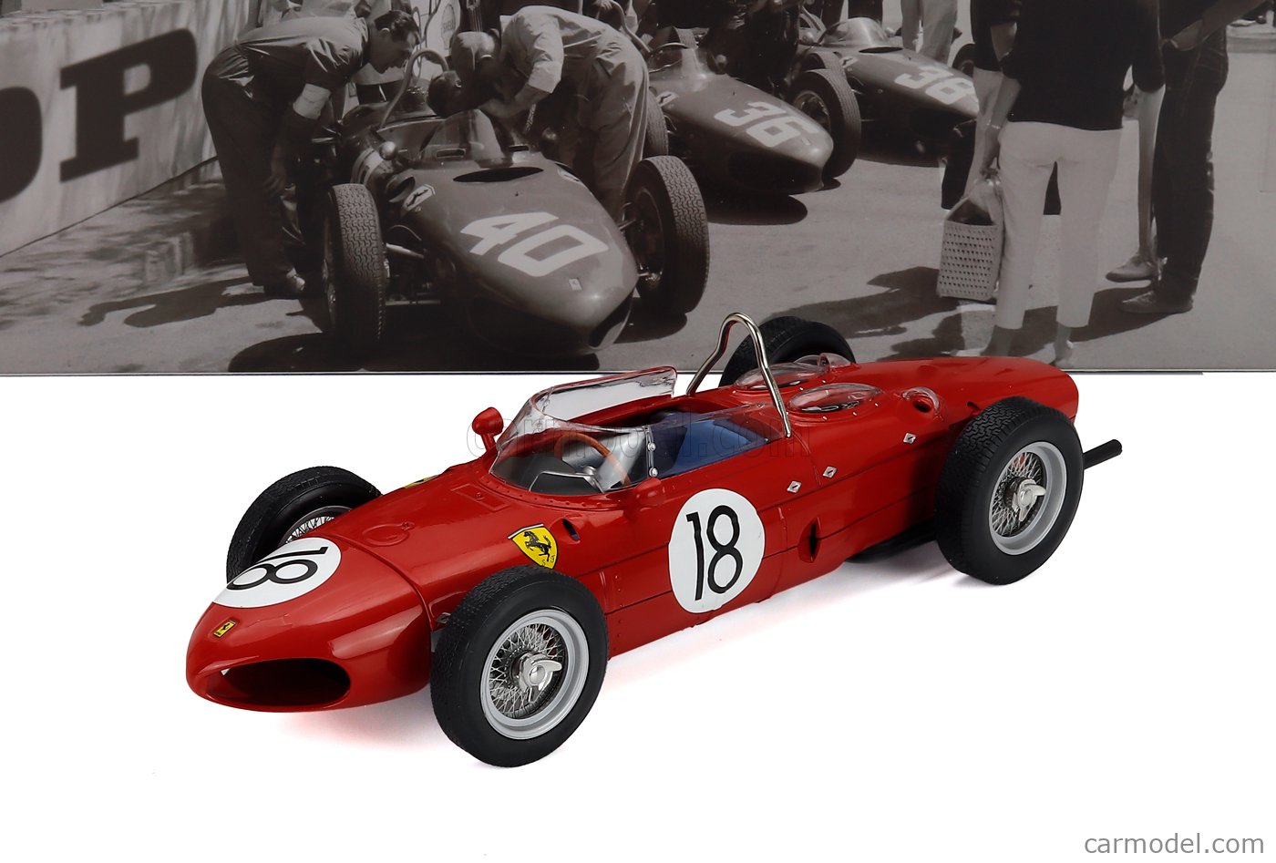 WERK83 W1807904 Scale 1/18 | FERRARI F1 156 SHARKNOSE N 18 FRENCH