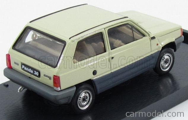 DE Brumm FIAT PANDA 30 1980 1a SERIE NERO LUXOR 1 43