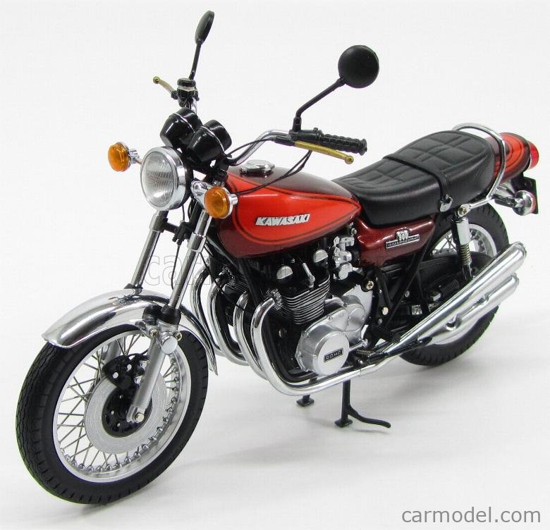 Kawasaki Z900 1973 Brown and Orange 1:18