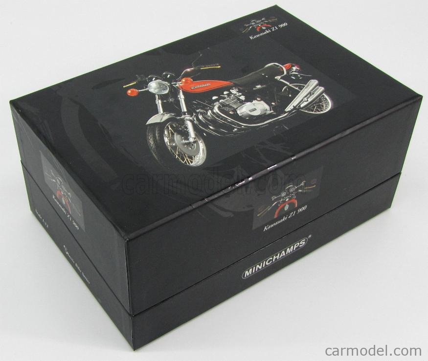 MINICHAMPS 122164100 Scale 1/12 | KAWASAKI 900 Z1 SUPER 4 1973 BROWN ORANGE