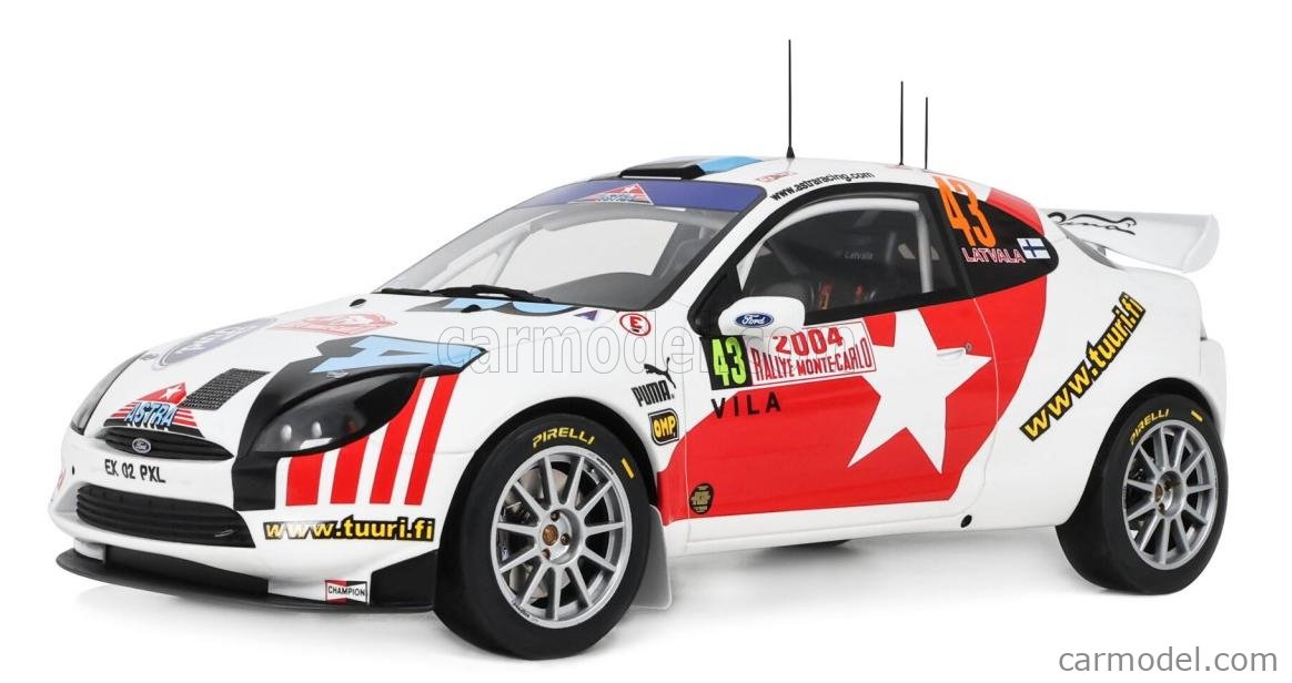 S1600 Rally Car OTTO-MOBILE OT1401 Scale 1/18 | FORD ENGLAND PUMA S1600 N 43 RALLY ...